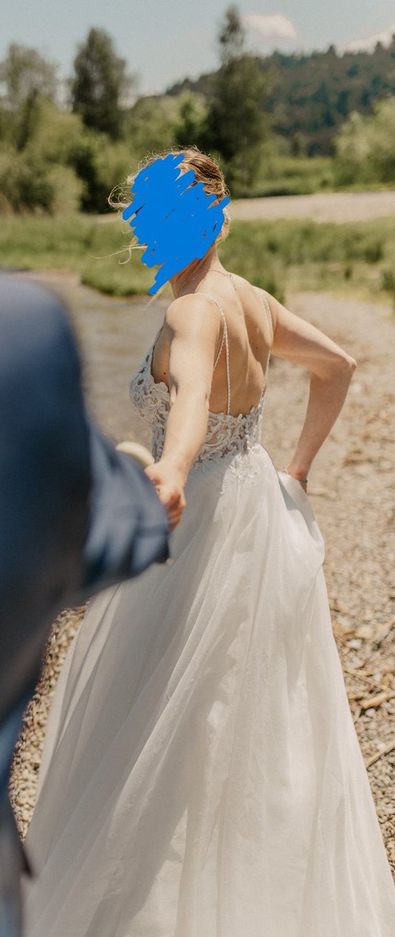 Vestiti: Brautkleid grösse 36 – Usato da Hittnau venduto da ettsas 3