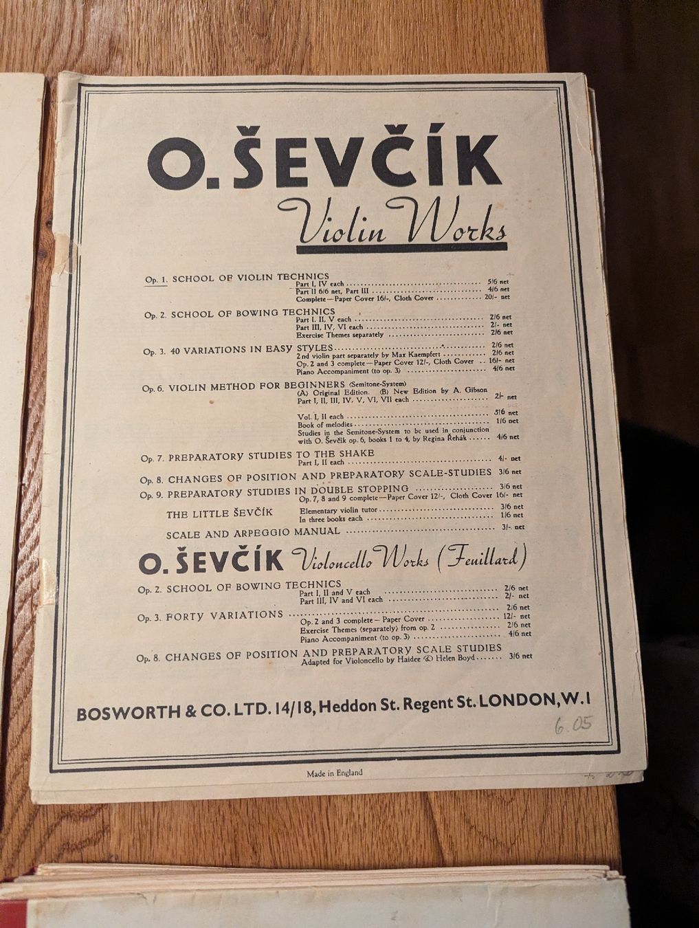Libri: alte Notenblätter und Notenhefte – Usato da Basel venduto da labaffe01 5