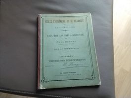 Uhrmacherei Écoles D' Horlogerie et Mécanique Büchlein 1909