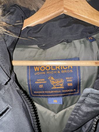 Woolrich Arctic Parka Women's XS Winter Jacket Black