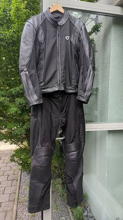 REV'IT! Textil/Lederkombi Ignition 2 / Gear 2 wie NEU