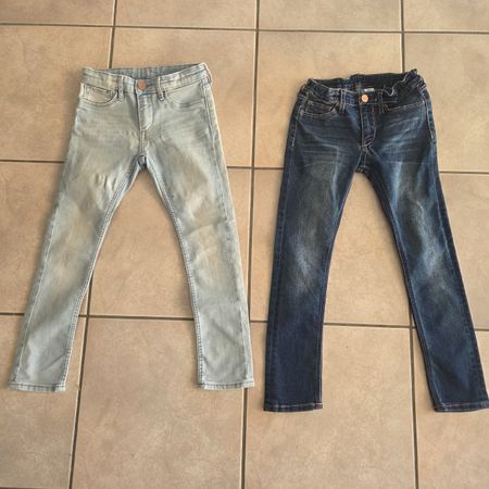 Zwei Jeans Hosen Gr.122