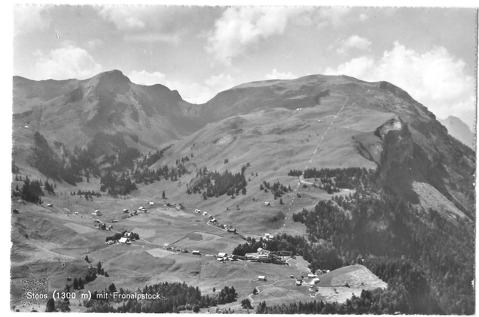 Cartoline postali: Stoos mit Fronalpstock – Usato da Olten venduto da clotaldi