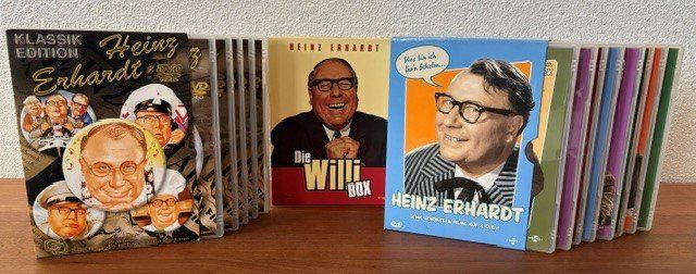 Tutti i DVDs: Heinz Erhardt 17 DVD – Usato da Ossingen venduto da Orelius