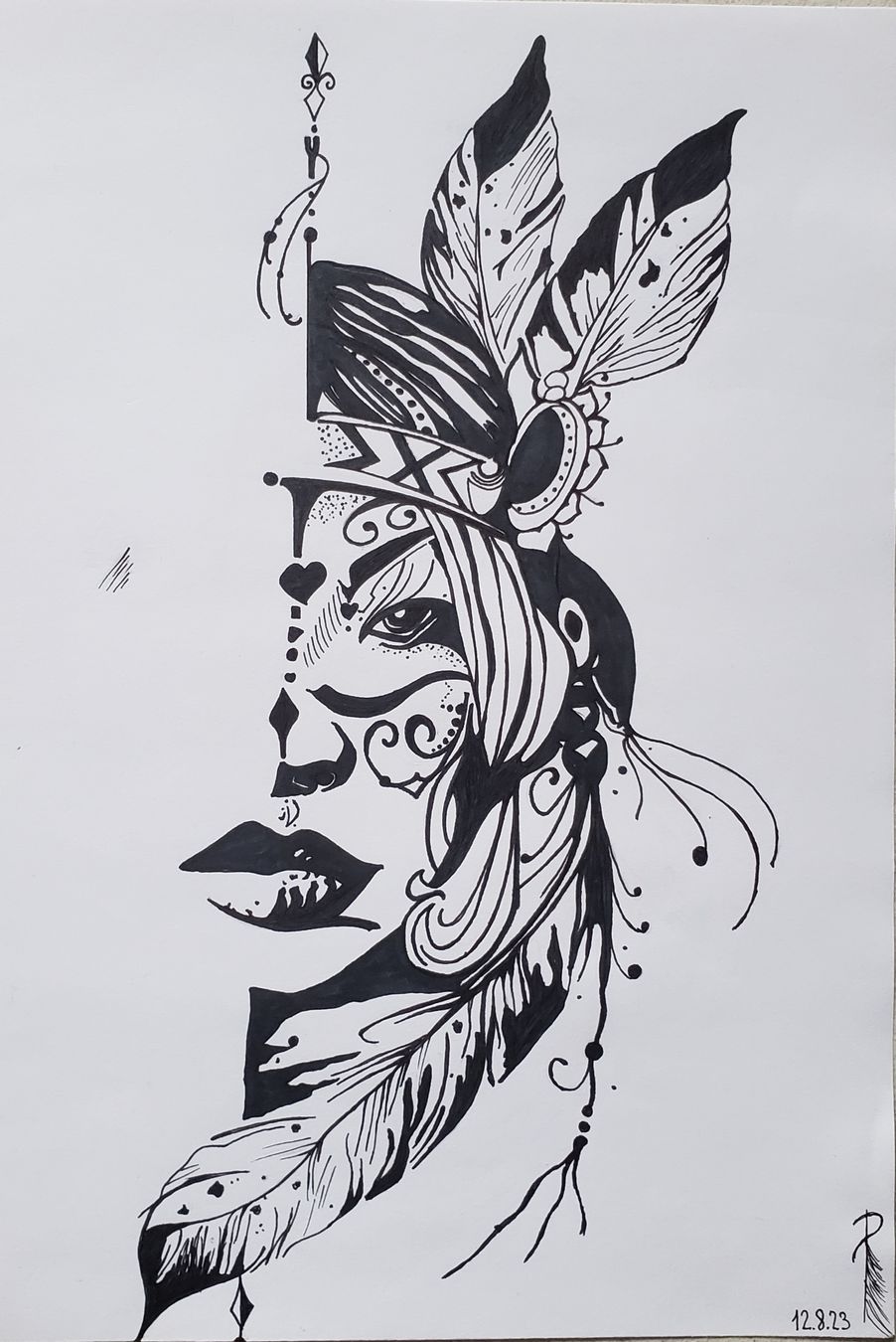 Foto & Immagini: Indigen woman – Nuovo (secondo la descrizione) da Ossingen venduto da Pattys_Art_Galerie