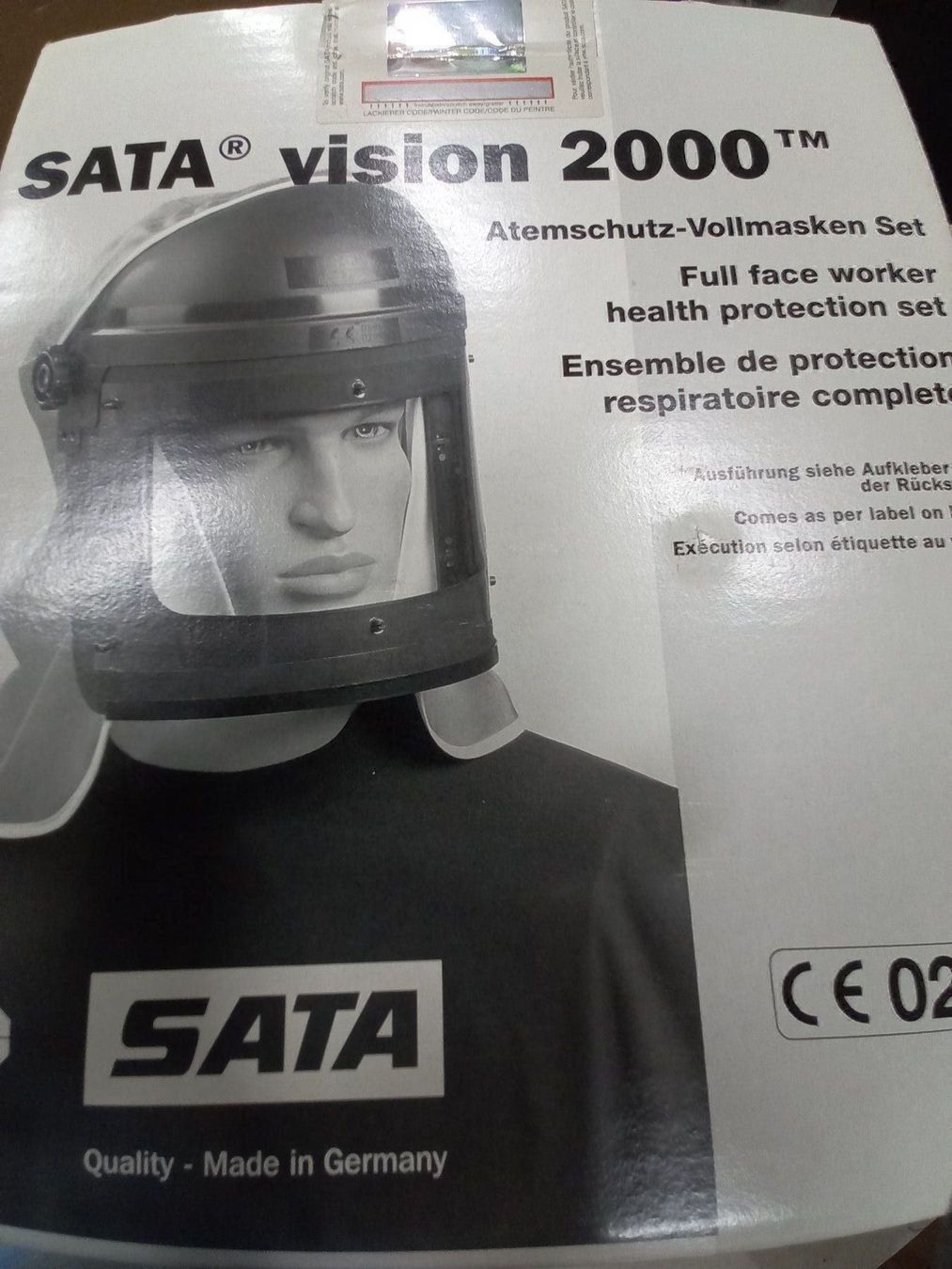 Tutti gli attrezzi: SATA vision 2000 Atemschutz-Set – Nuovo e nell'imballaggio originale da Regensdorf venduto da Zem003 2