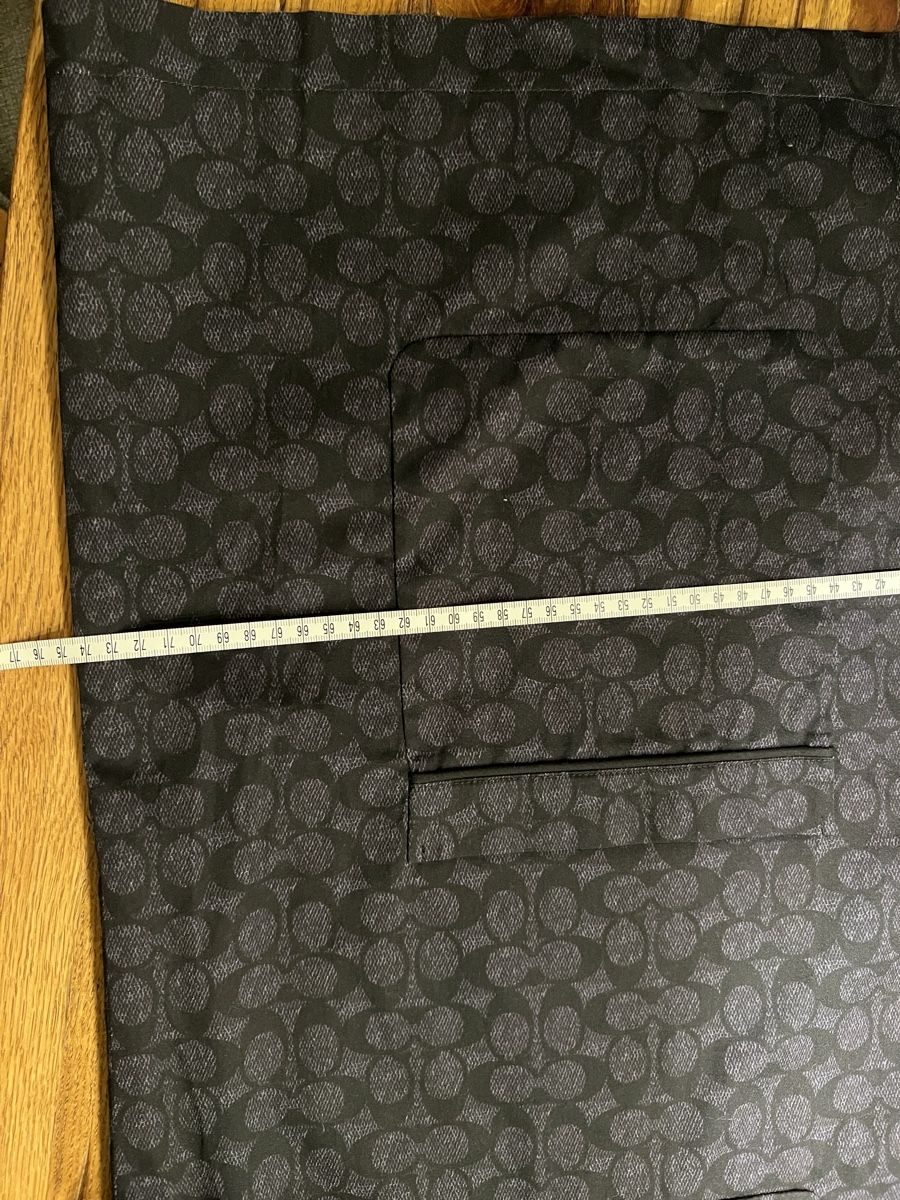 Coach Jacken: Hemd Herren Coach schwarz monogramm – Neu und originalverpackt aus Chur von ZATO 3