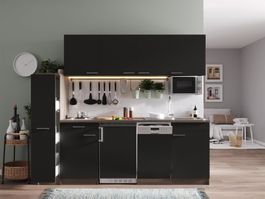 788 Singleküche Küchenzeile 225cm E/Y/S - Küche Einbauküche