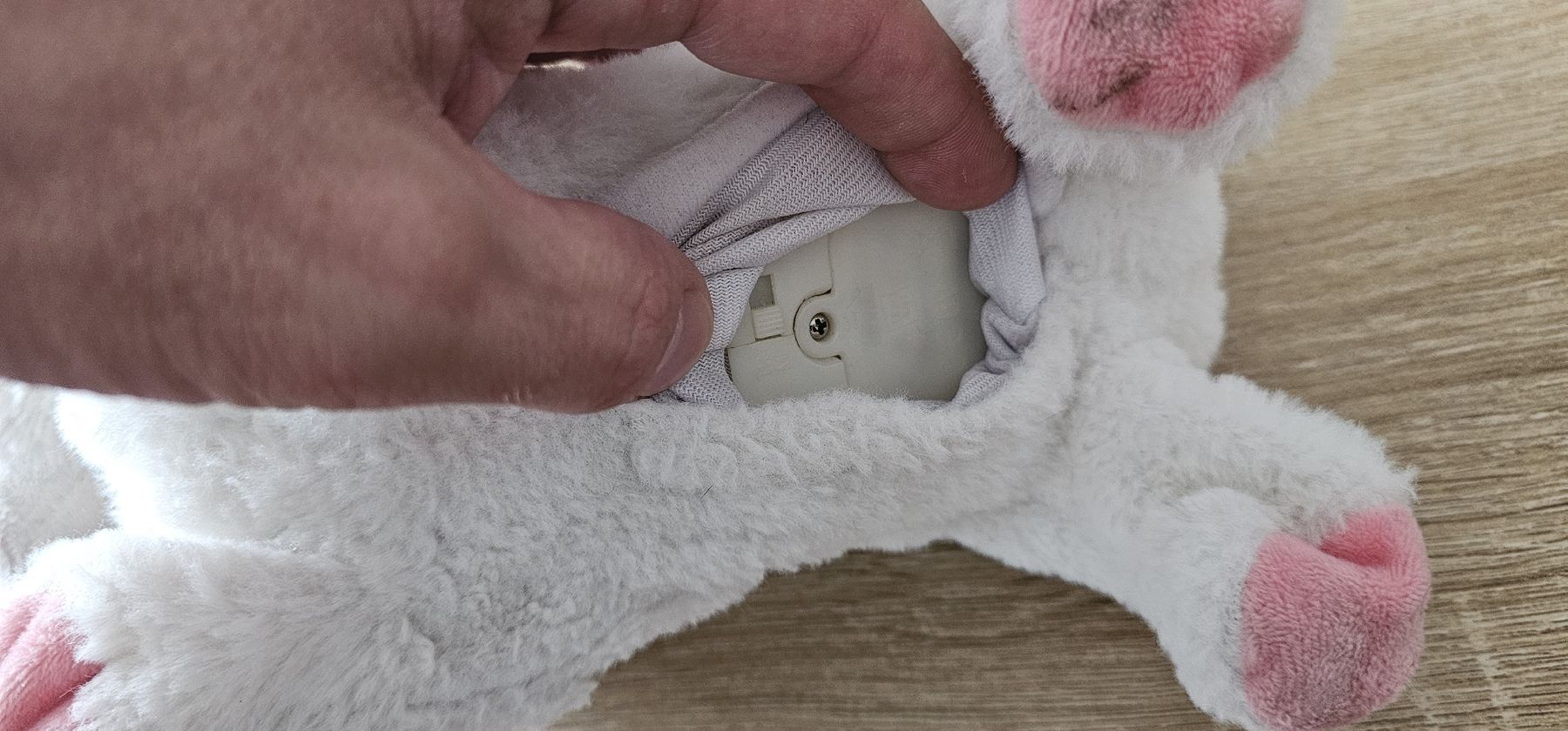 Giocattoli: Stofftier Katze weiss rosa Mooving – Usato da Urdorf venduto da koxy907 2