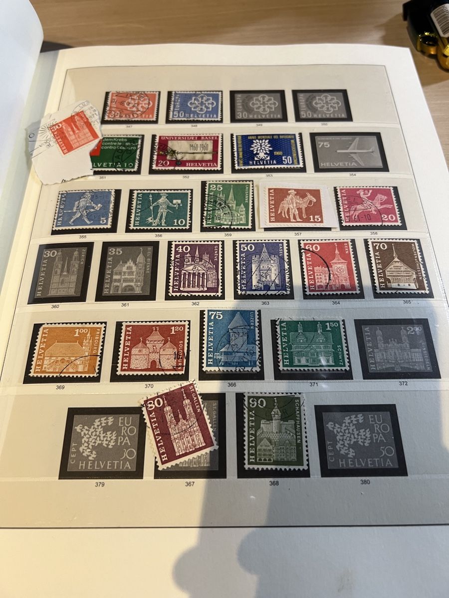 Tutti i francobolli: Briefmarken Album Schweiz 1900 ak Ansichtskarte Sammlung – Usato da Prosito venduto da Danielehh 3