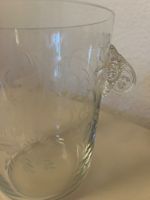Wunderschöner Eisbehälter/ Eiskühler aus Glas