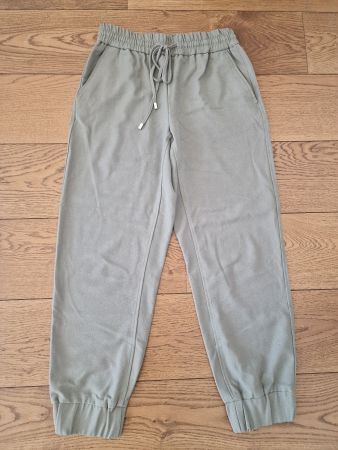 Tolle Damenhose grün-grau zara Gr S wie neu!