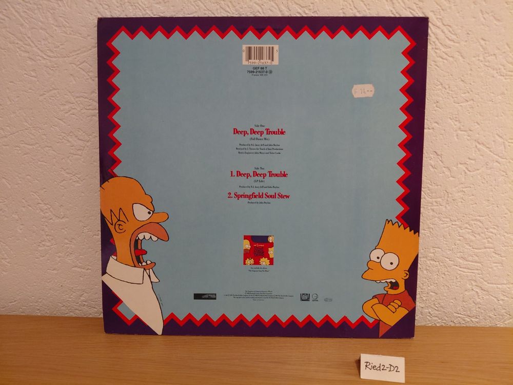 LP Maxi 12'' The Simpsons Deep Deep Trouble (Gebraucht) in La Chaux-de ...