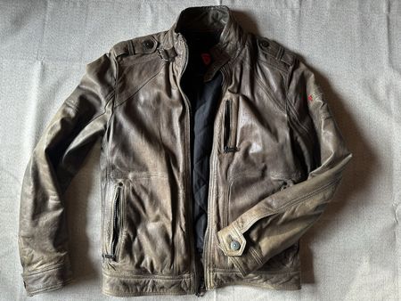 Strellson Lederjacke – Premium Echtleder – Neuwertig – Gr. 4