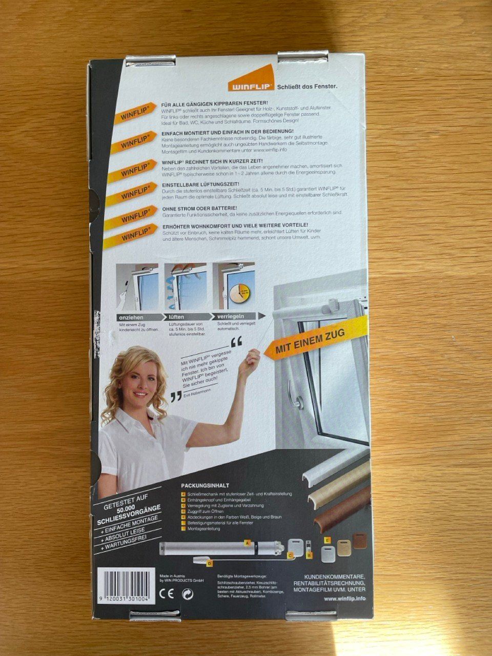 Condizionatori: Winflip - Automatischer Fensterschliesser – Nuovo (secondo la descrizione) da Meilen venduto da lea-be 1
