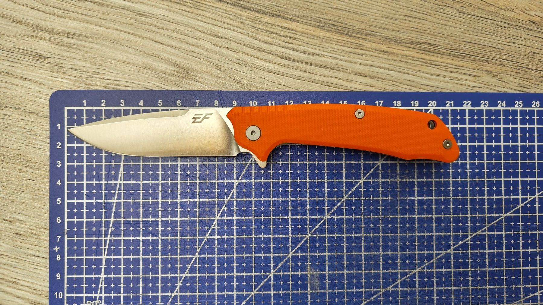 Coltelli tascabile: Eafengrow EF223 Messer Orange Klappmesser Camping EDC D2 – Nuovo (secondo la descrizione) da Effretikon venduto da easyjones