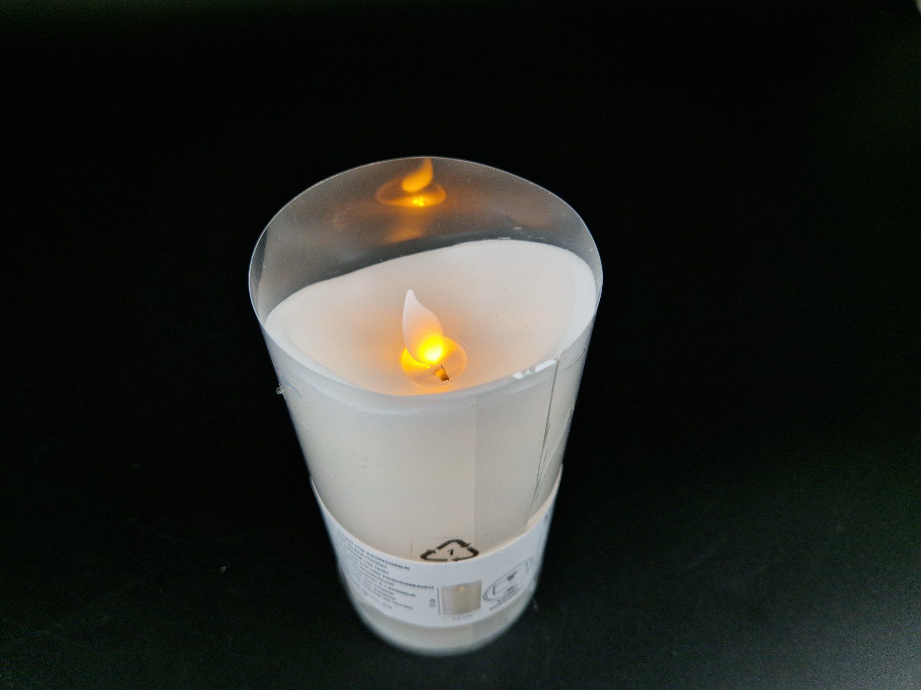 Candele: LED Kerze aus Wachs – Nuovo (secondo la descrizione) da Muhen venduto da Restwert_Muhen