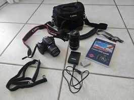 Canon EOS 500D mit Zubehör