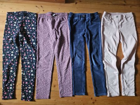 4 Winter leggings/jeggings 140