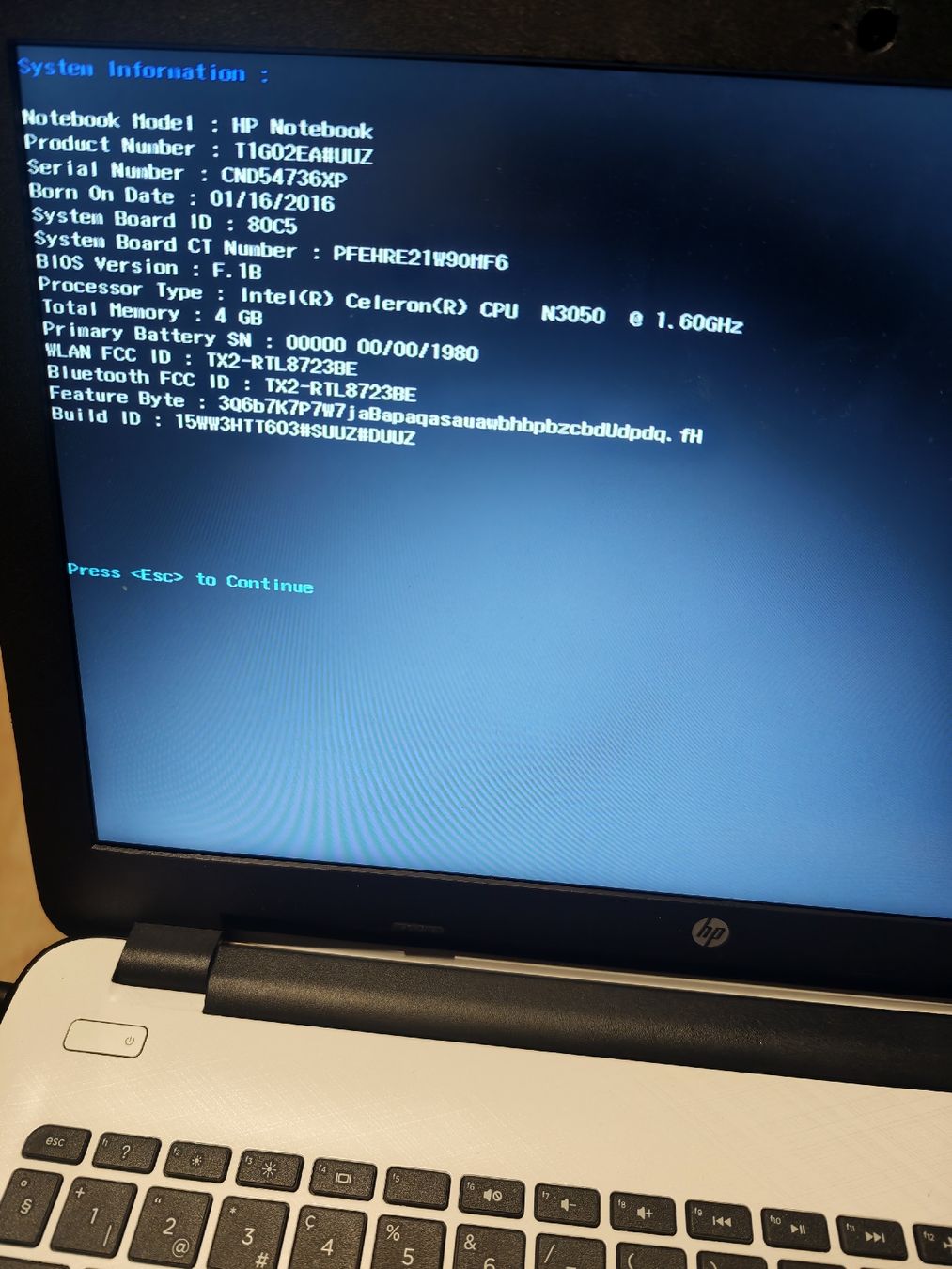 Hewlett Packard Notebook: 2 Laptops HP ab 1fr – Usato da Lungern venduto da Laut_musik 1