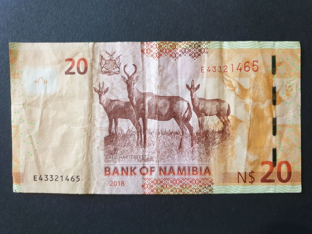 Namibie 20$ 2018 2