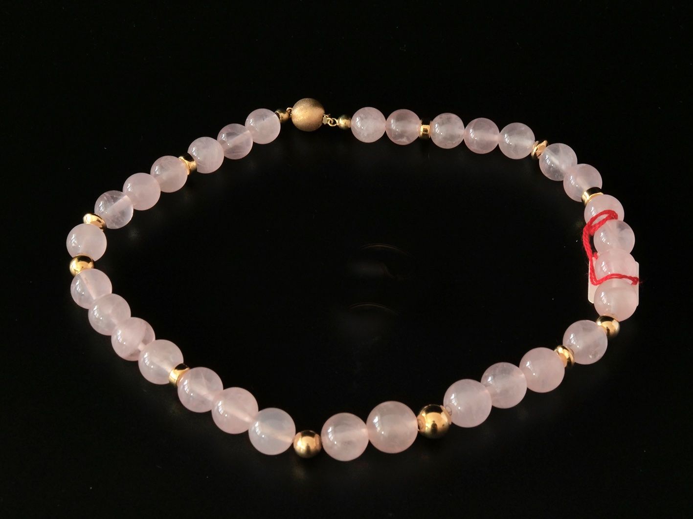 Catenine: 18K RosenQuarz  KETTE – Nuovo (secondo la descrizione) da Basel venduto da shorthills_2013 1