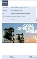 CODA Openair Meilen 2Ticket 11.07.2026 Standard inkl. Shuttl