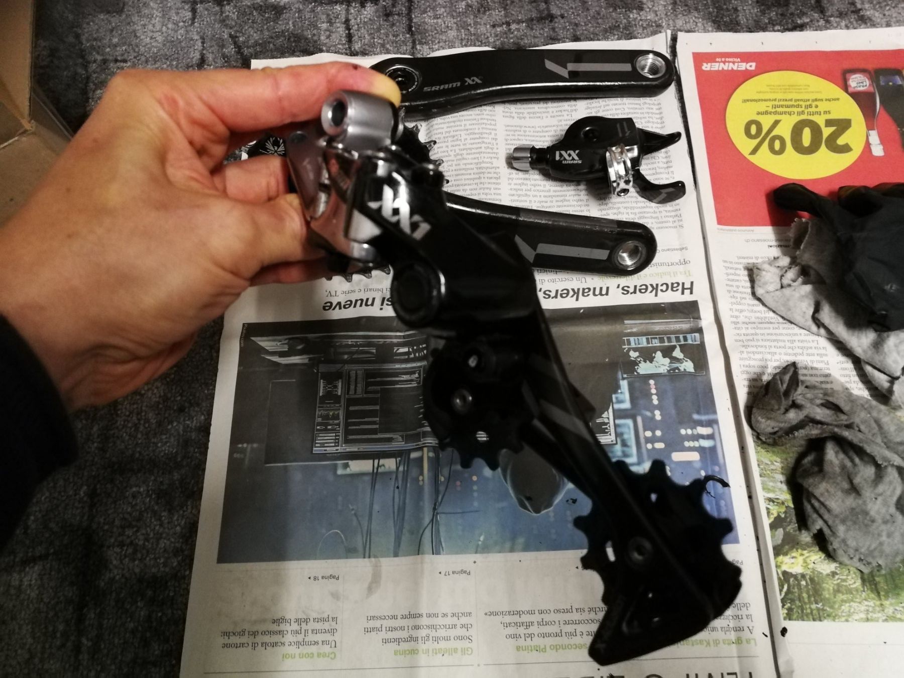 Sram Ersatzteile: Sram XX1 11 – Gebraucht aus Bosco Luganese von pagnamen 6
