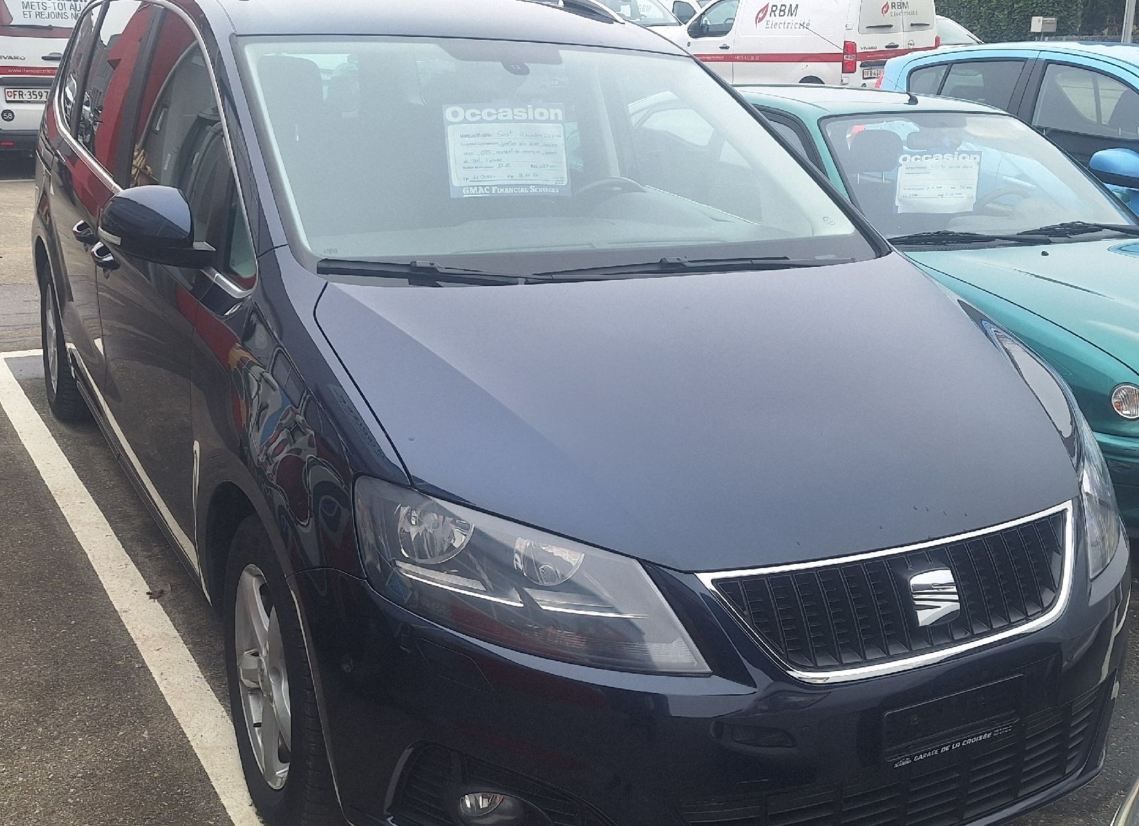Seat Automobili: Seat Alhambra expertisé – Usato da Domdidier venduto da alr_s9lh