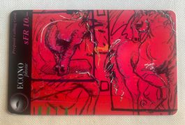 Prepaid Telefonkarte Econophone Rolf Knie Zirkus
