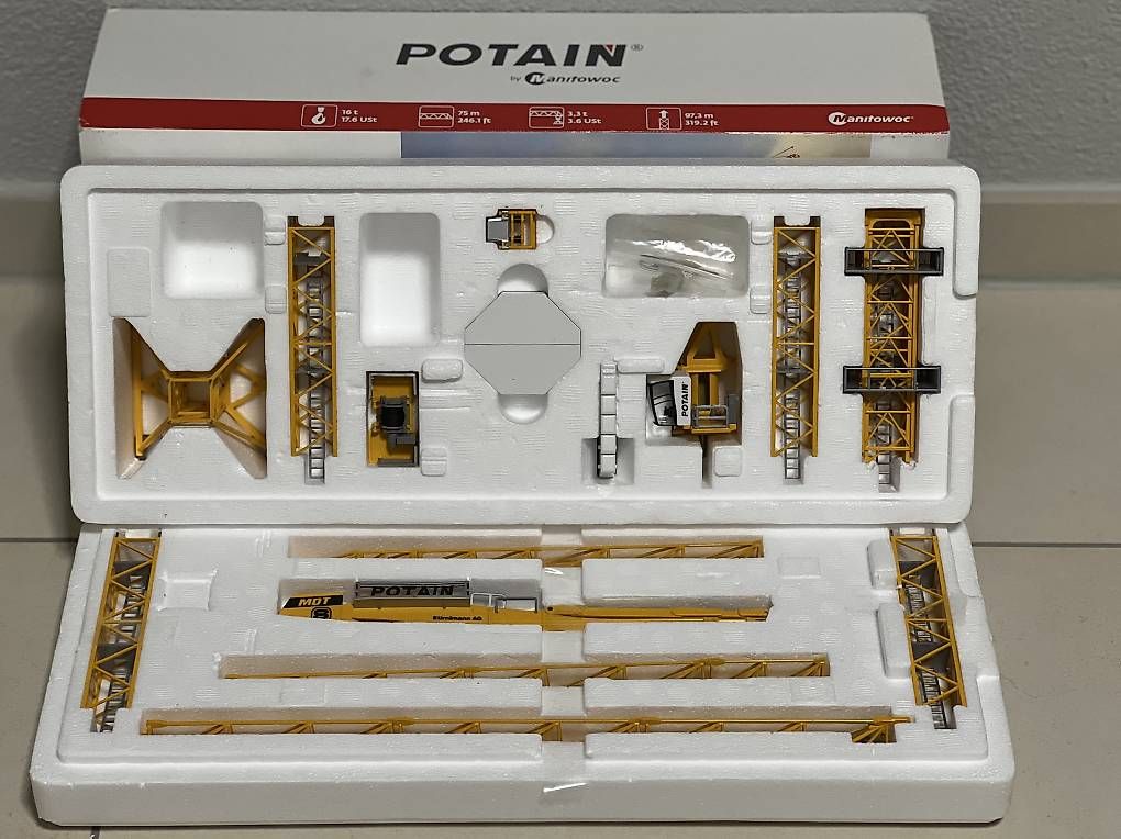 Kit di modellismo & Modellini statici: Conrad Potain MDT 389 1:87 – Usato da Luzern venduto da ald_db9d 1