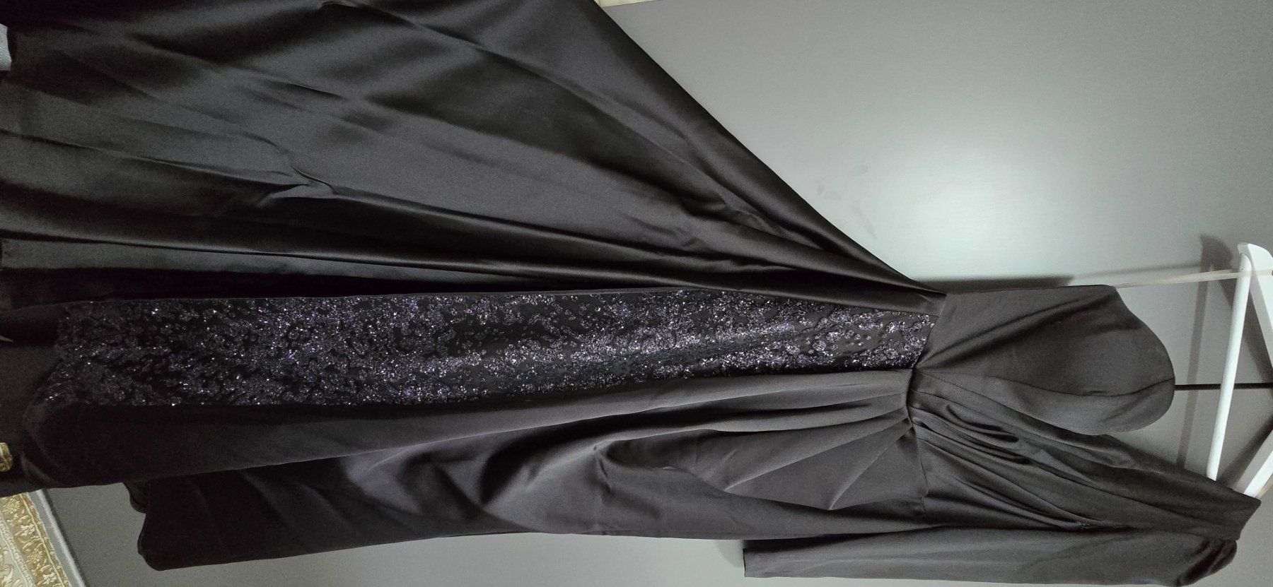 Vestiti: Robe de soirée noire, élégante et unique. Taille 38 – Usato da Moudon venduto da ima_g2pk 3