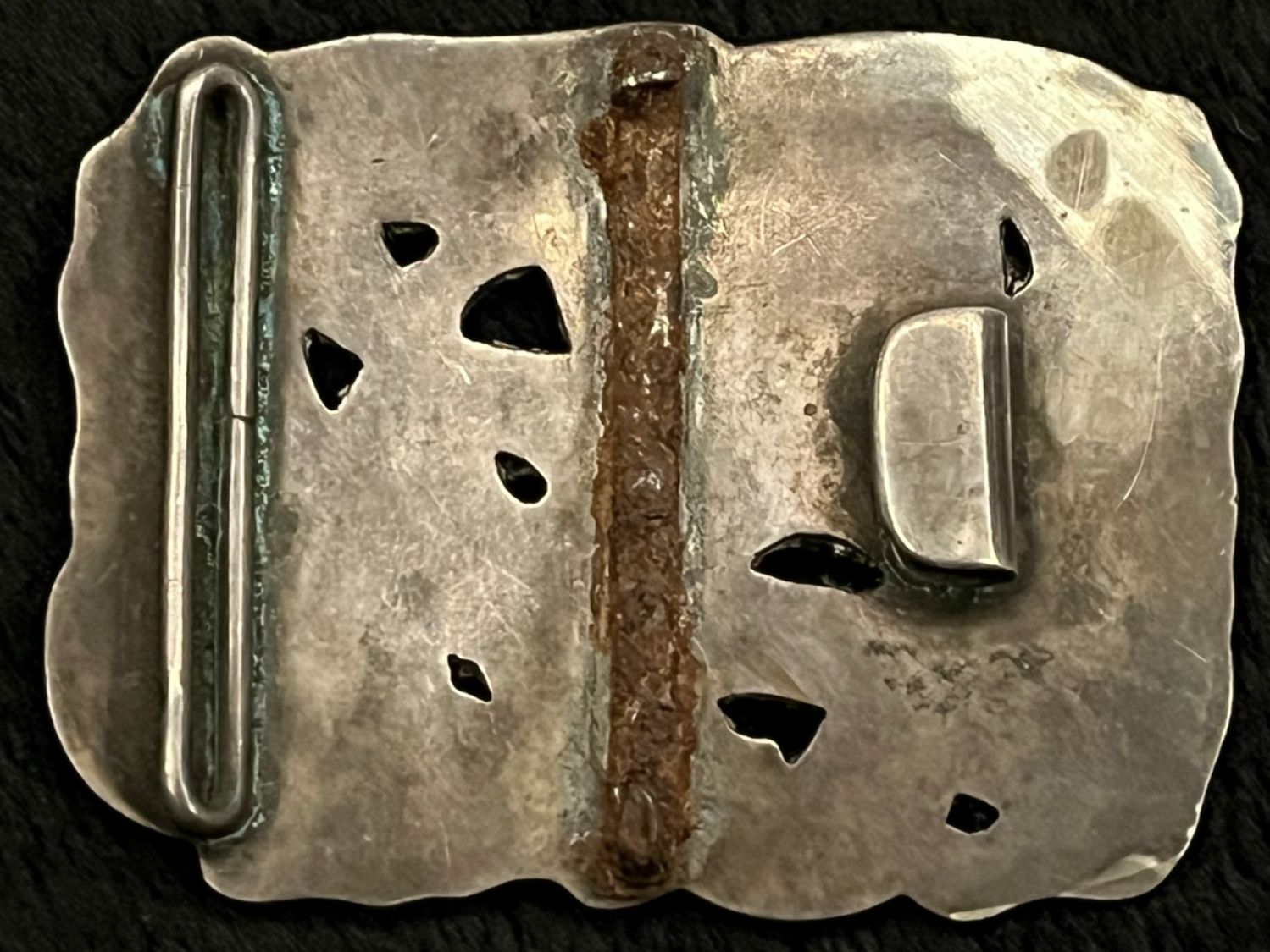 Fibbie per cinture: Gürtelschnalle Silber 800 925 – Usato da Bettwiesen venduto da wicking27 1