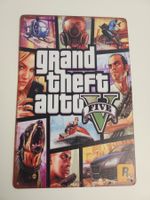 Grand Theft Auto V GTA V Blechschild 20x30cm NEU