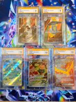 Pokémon Graded Set 3x GEM MINT 10 + 2x MINT 9 | Lavados ex