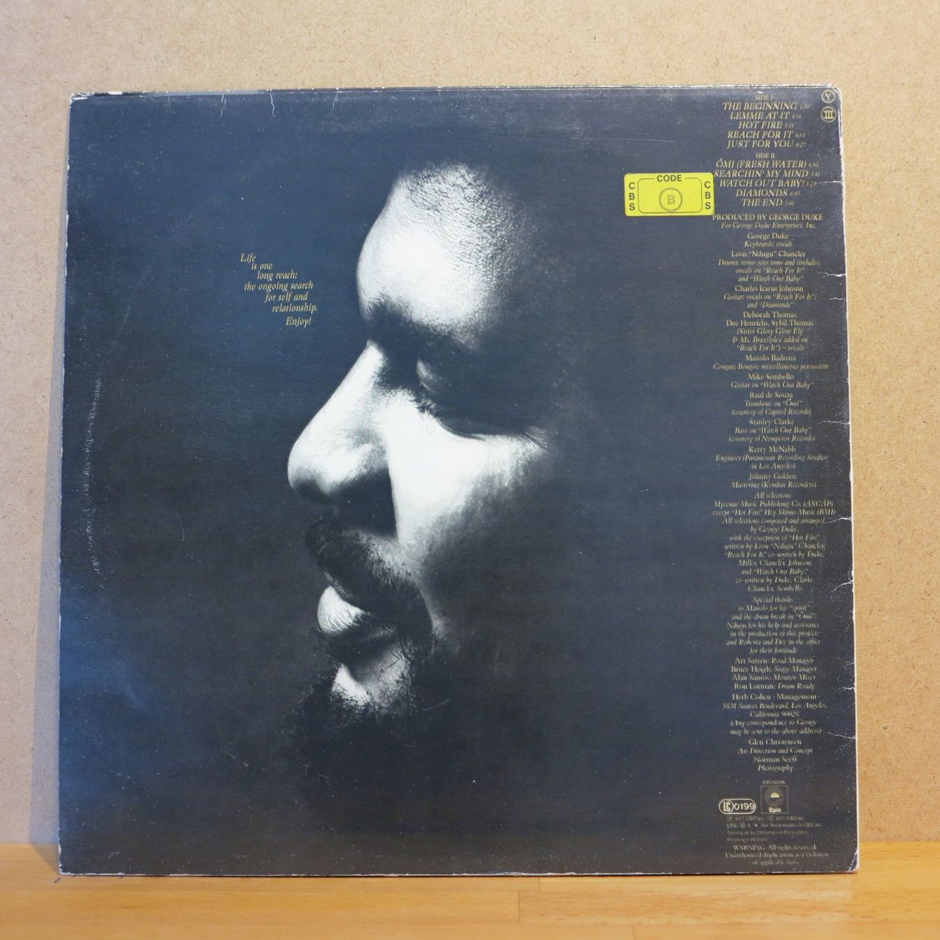 Dischi in vinile: George Duke - Reach for It / LP – Usato da Zürich venduto da Naim60 1