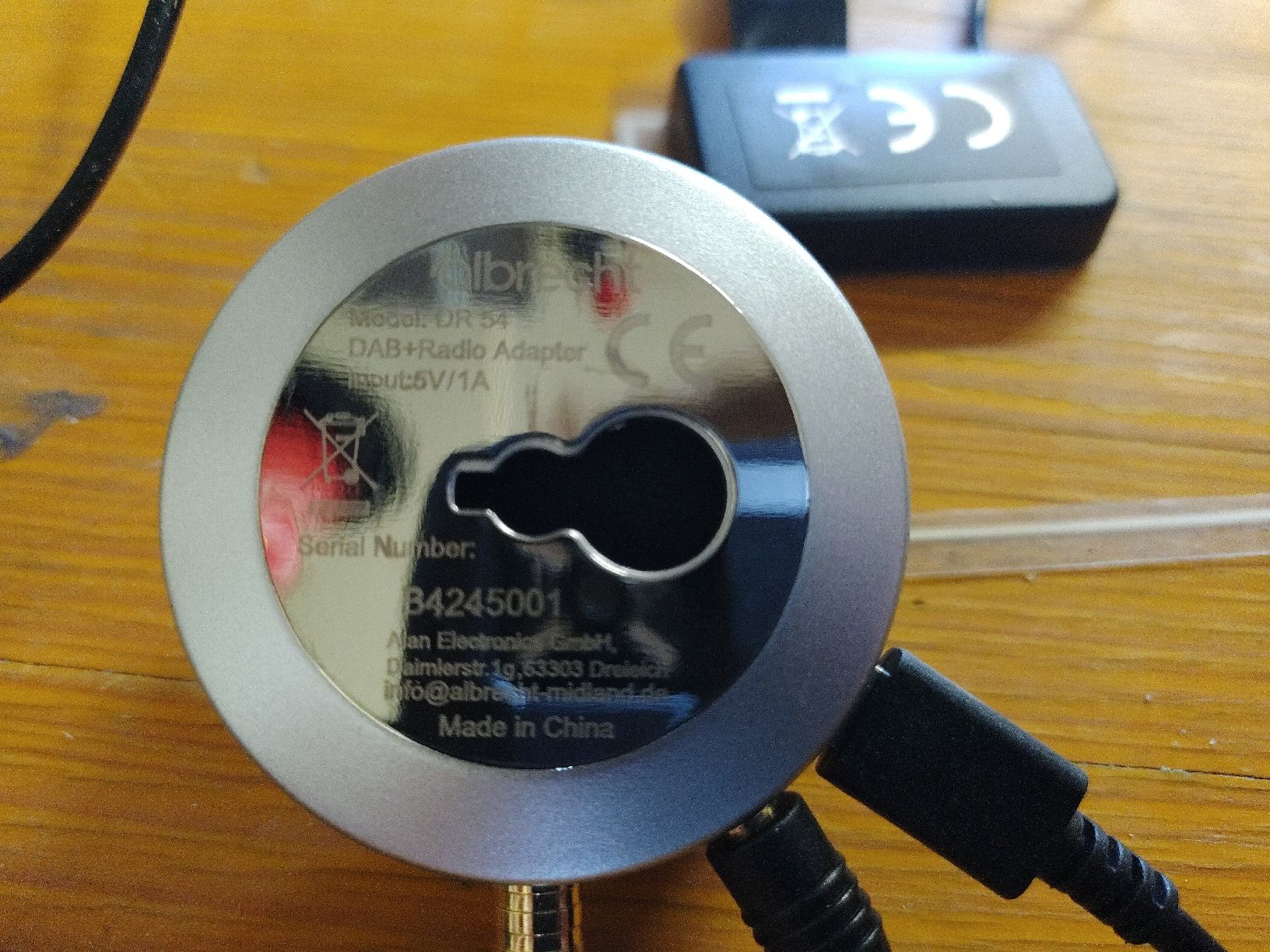 Radio: DAB+ Empfänger Albrecht – Usato da Alberswil venduto da MiSaWi 2