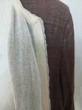 Leinenjacke, Gr. 50 (ca.L), NEU