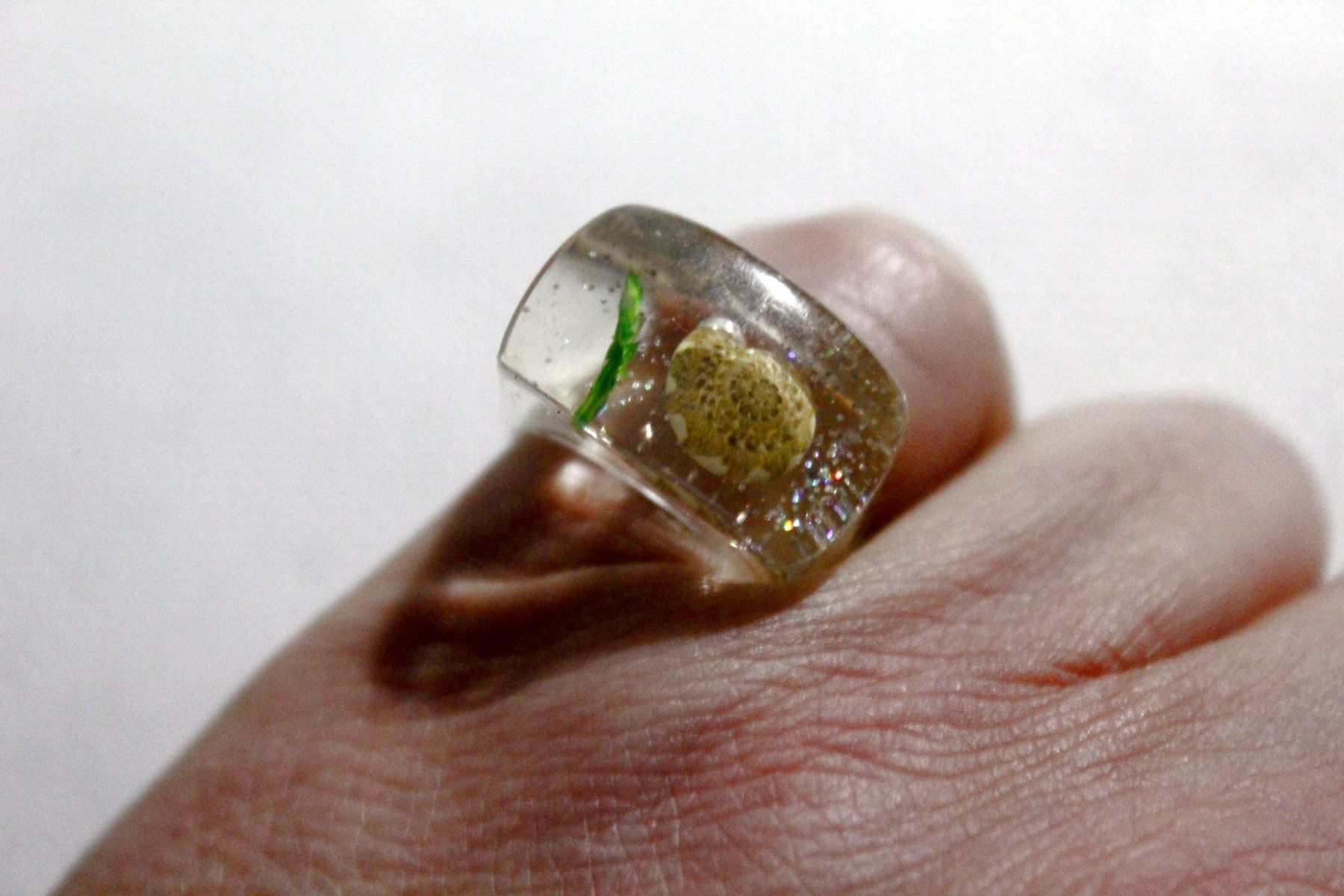 Anelli: Vintage Space-Age - Ring mit Muschel, Seestern, Seeigel, usw – Nuovo (secondo la descrizione) da Bern venduto da Vitaneuf