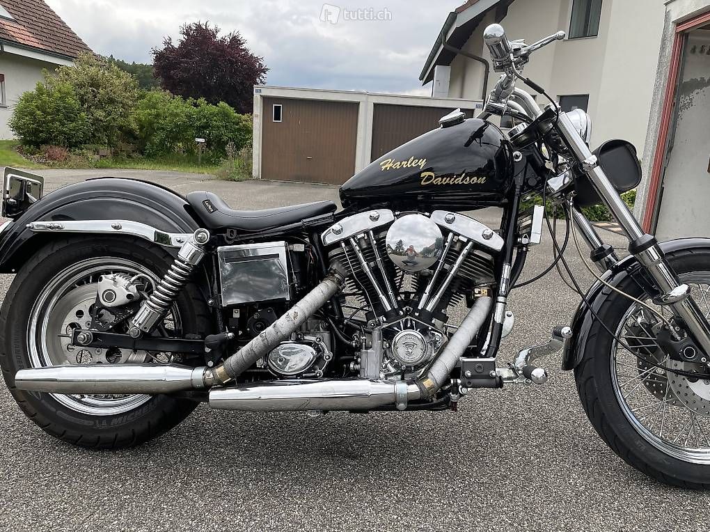 Harley-Davidson Chopper: Harley Davidson Chopper, Einzelstück, Top Zustand! – Usato da Langenthal venduto da tomgruetter 2