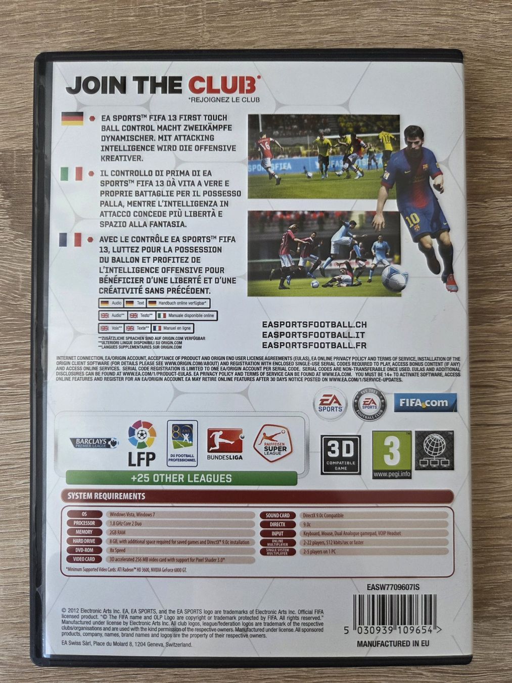 Giochi: FIFA 13 PC (Multilanguage) - PC – Usato da Carouge GE venduto da Franllo 1