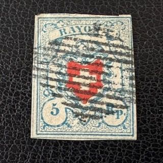 Alle Briefmarken: Rayon I, Nr. 17 II, gestempelt – Gebraucht aus Stallikon von HILDECH1 1