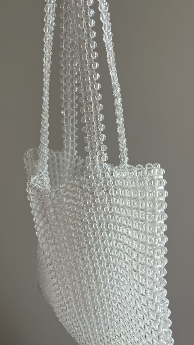 Borse da donna: Borsa trasparente con perline in stile tote, usata – Nuovo (secondo la descrizione) da Lugano venduto da yul_fhg2 7