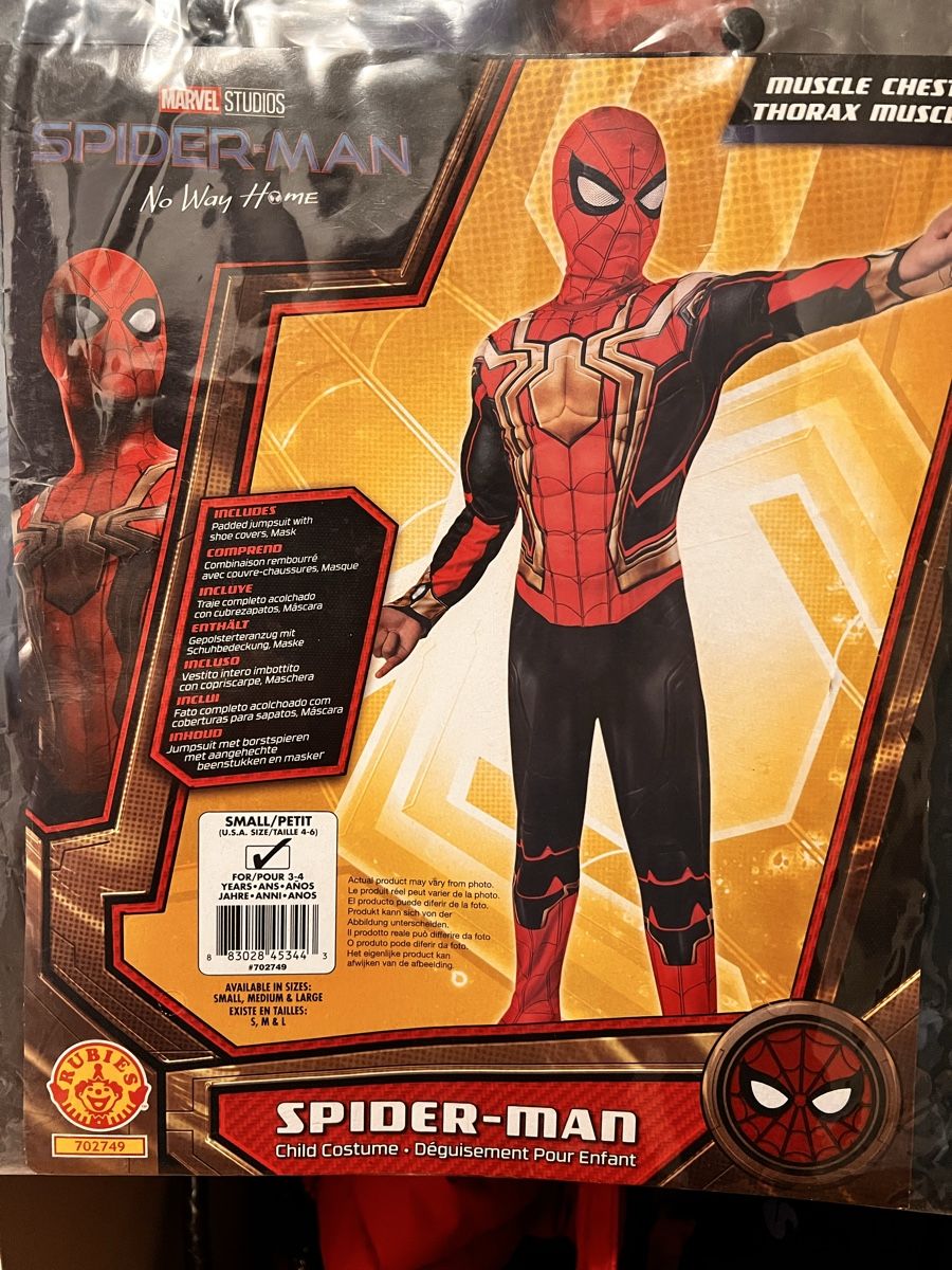 Costumi: Spidermann Kostüm 3-4 J – Usato da Dietikon venduto da Maddalena-Floro-Vito