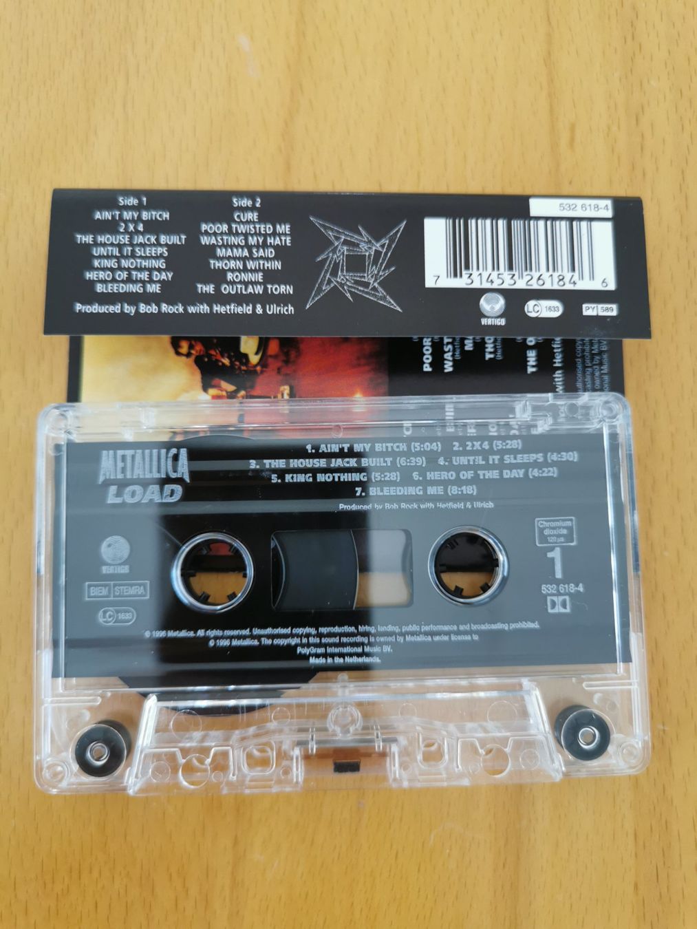 Musicassette: Metallica – Load – Usato da St.Gallen venduto da Tamal0204 1
