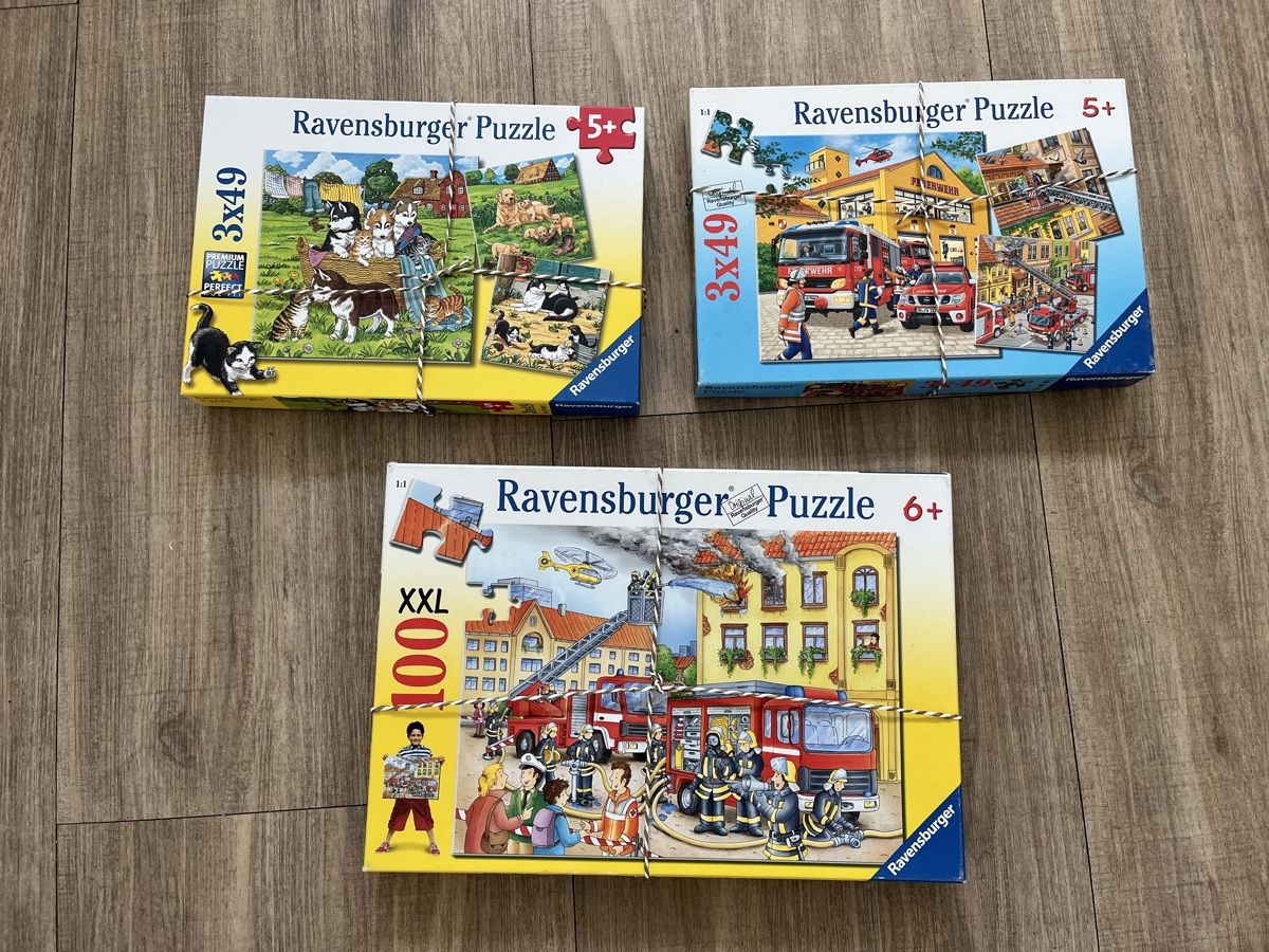 Ravensburger Puzzles: Set von 3 Puzzle – D'occasion à Sursee par Leg_Kibru