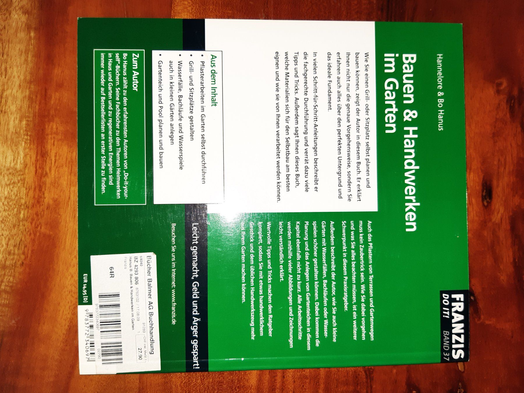 Libri: Buch bauen und handwerken im garten – Usato da Nebikon venduto da Haidihooo 1