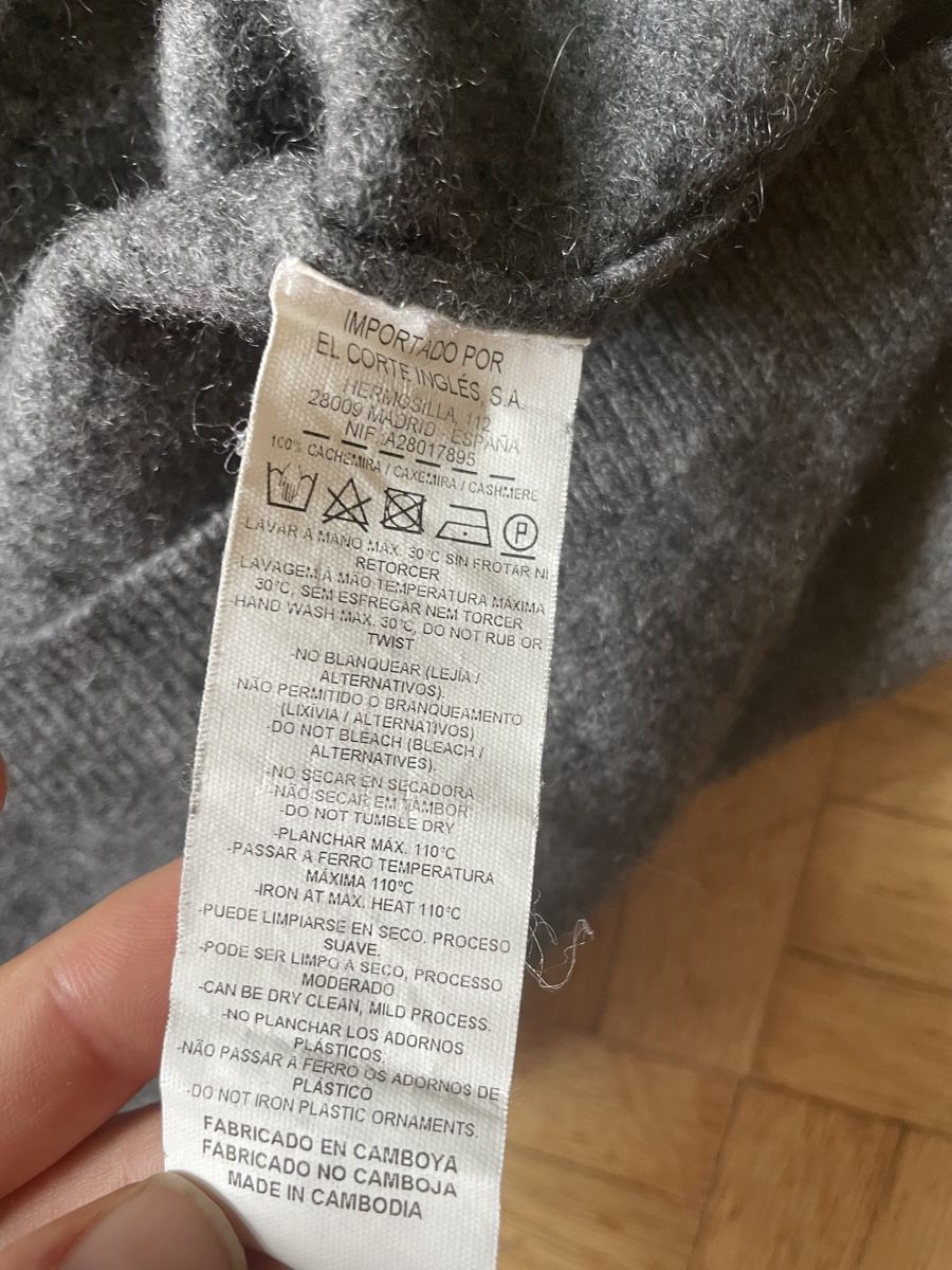 Maglioni & Felpe: Rollkragenpullover Grau/Anthrazit Grösse S – Usato da Zürich venduto da Carlajimena 3