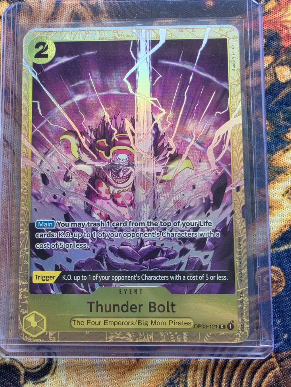 Bandai Carte collezionabili: One Piece Thunder Bolt OP03-121 Alternate art – Usato da Genestrerio venduto da AM_98
