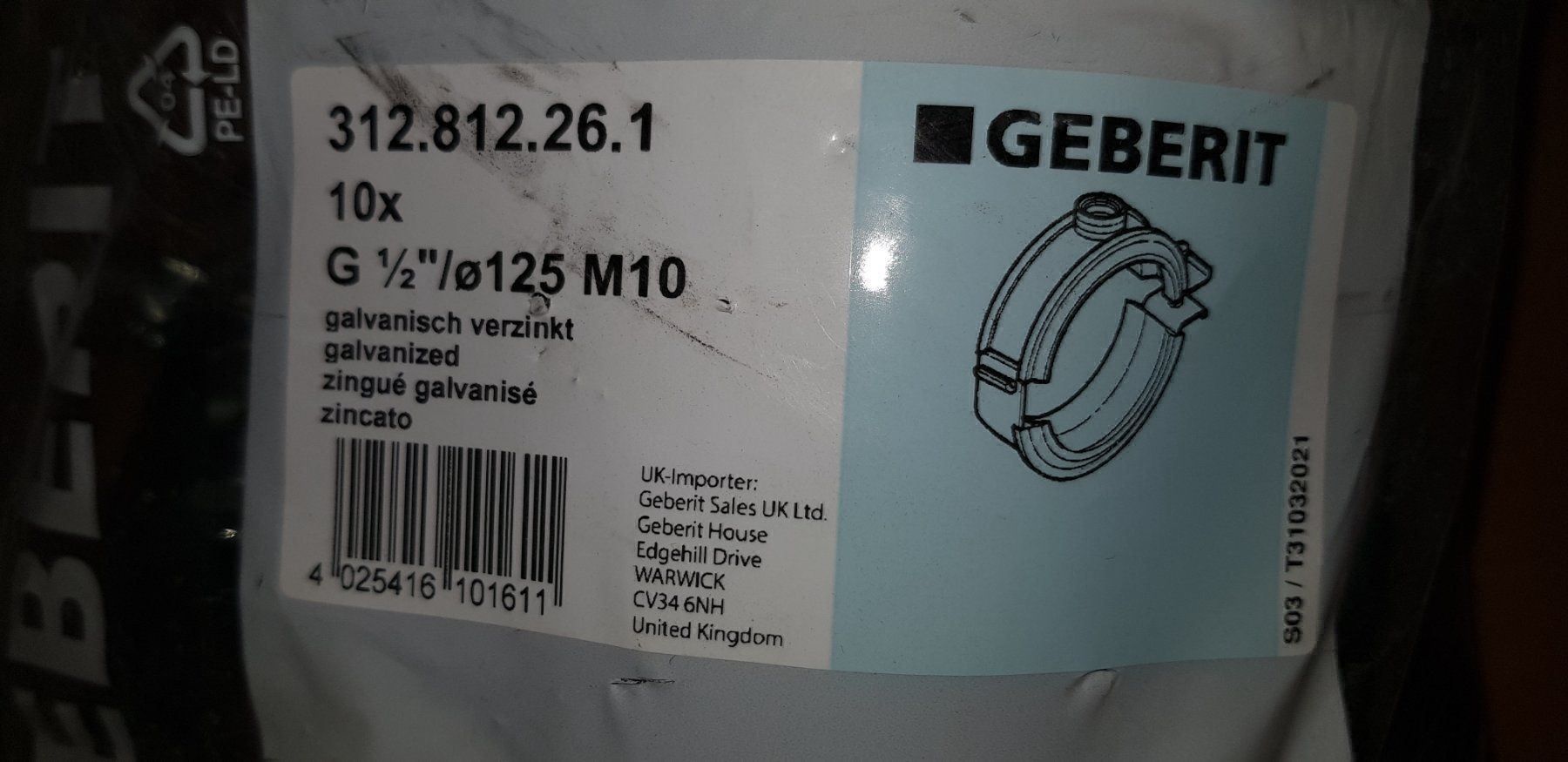 Ketten: Geberit collier 125 – Neu und originalverpackt aus Bionnens von Meg011